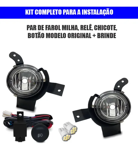 Imagem do produto Kit Farol Milha Auxiliar Eco Sport 2008 09 10 11 Bt Mod Orig