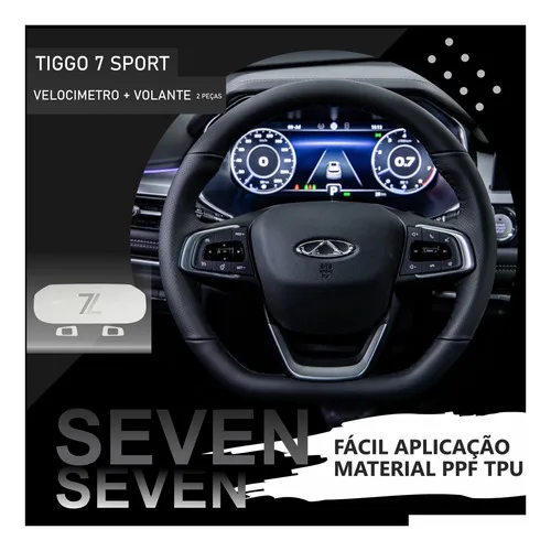 Imagem do produto Pelicula Proteção Interna Chery Tiggo 7 Sport Ppf 2024 2025
